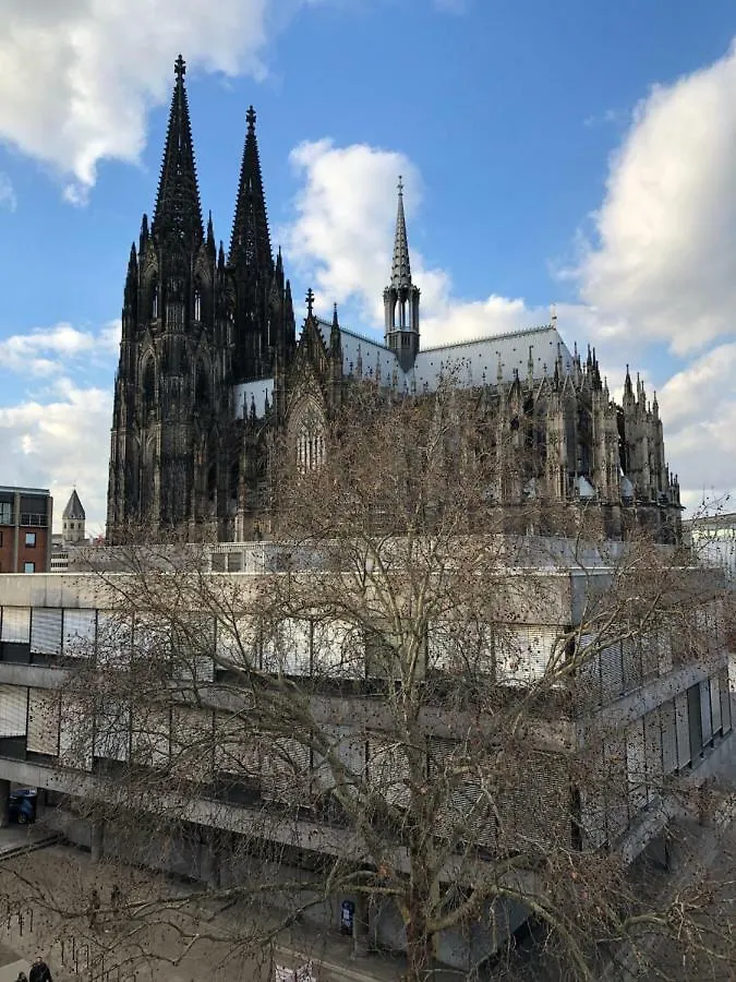 Domblick! Wunderschone Wohnung In Der City Cologne Appartement